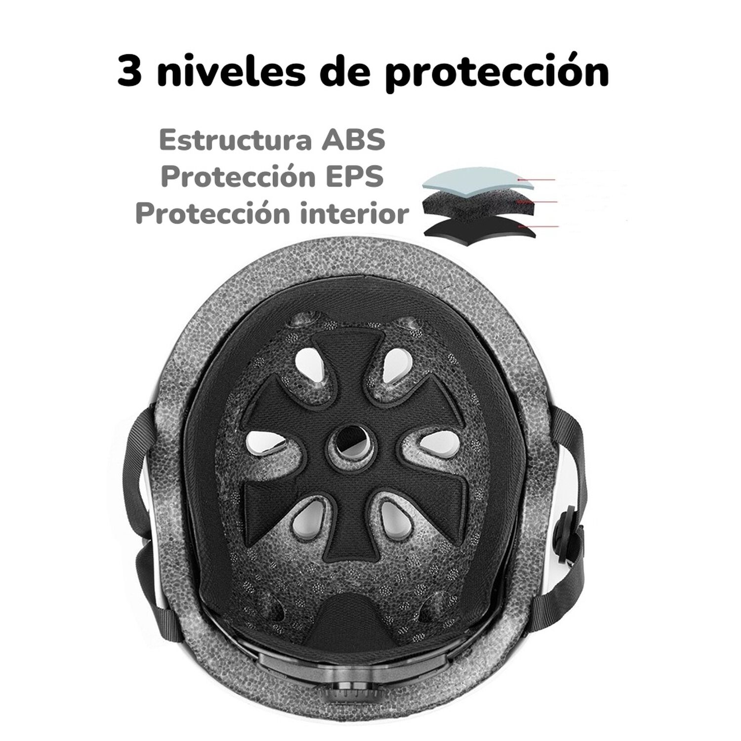 Casco Infantil Bicicleta Regulable Fantasy Rosado Lubabycas image number 5.0