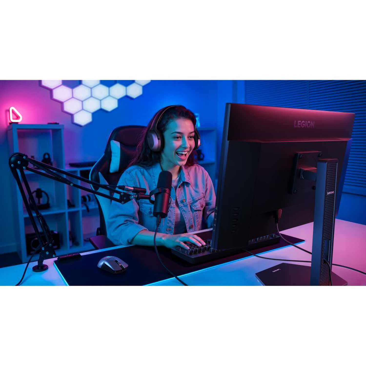 Monitor Gamer Lenovo 27" FHD 240Hz / 68C5GAC4CL image number 7.0