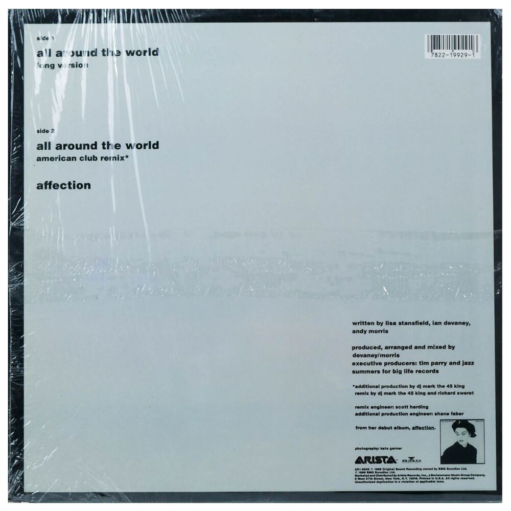 Lisa Stansfield - All Around The World | 12" Maxi Single Usado image number 1.0