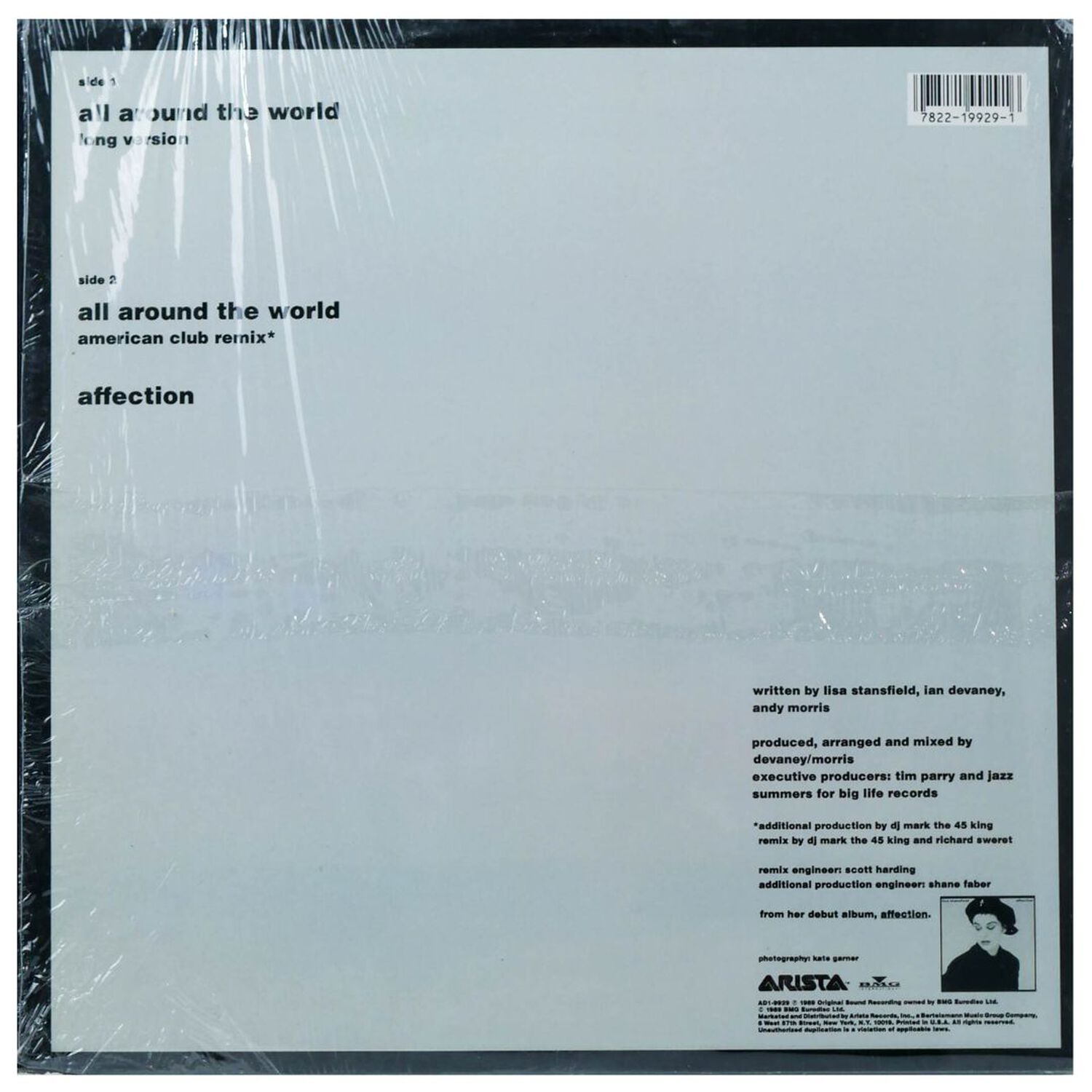 Lisa Stansfield - All Around The World | 12" Maxi Single Usado image number 1.0