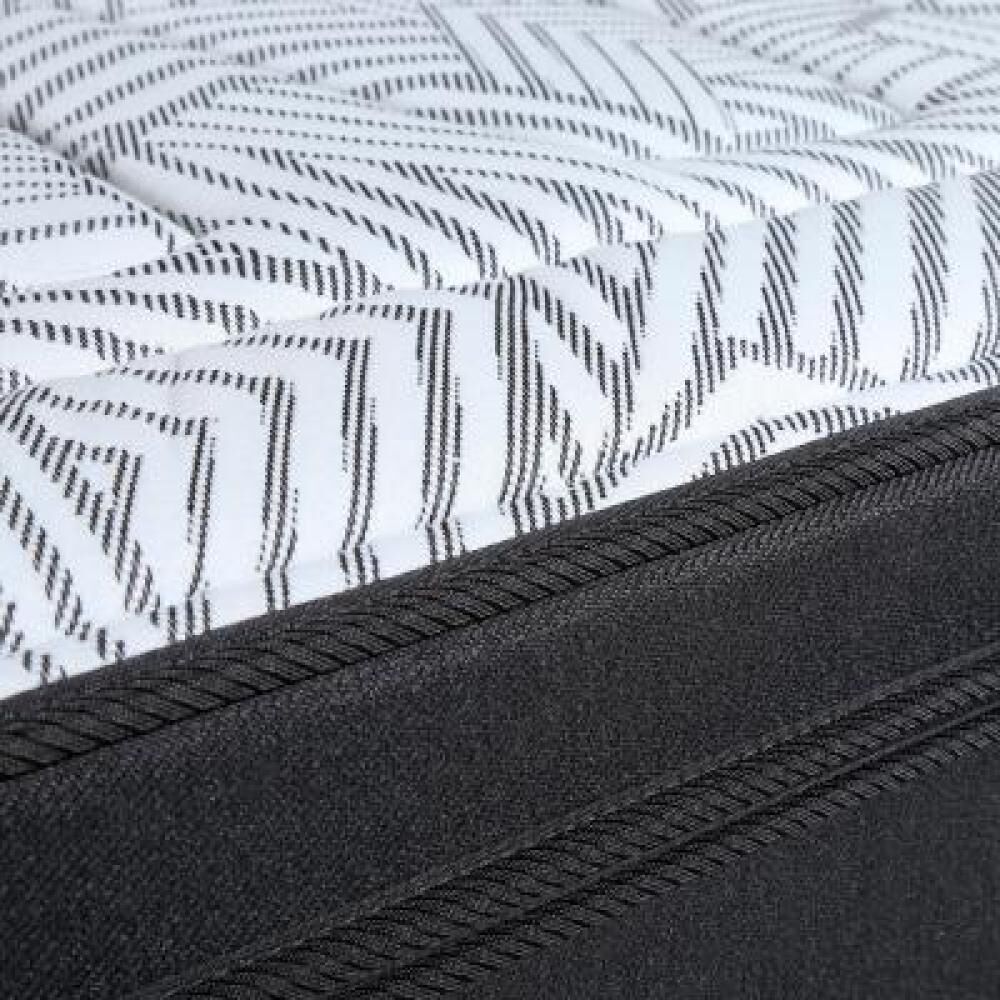 Cama Europea Rosen Tempo / 2 Plazas / Base Dividida + Respaldo Maurice Gris image number 11.0