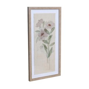 Cuadro De Flores Dise&ntilde;o 2 Belle Noite / 40x60 Cm