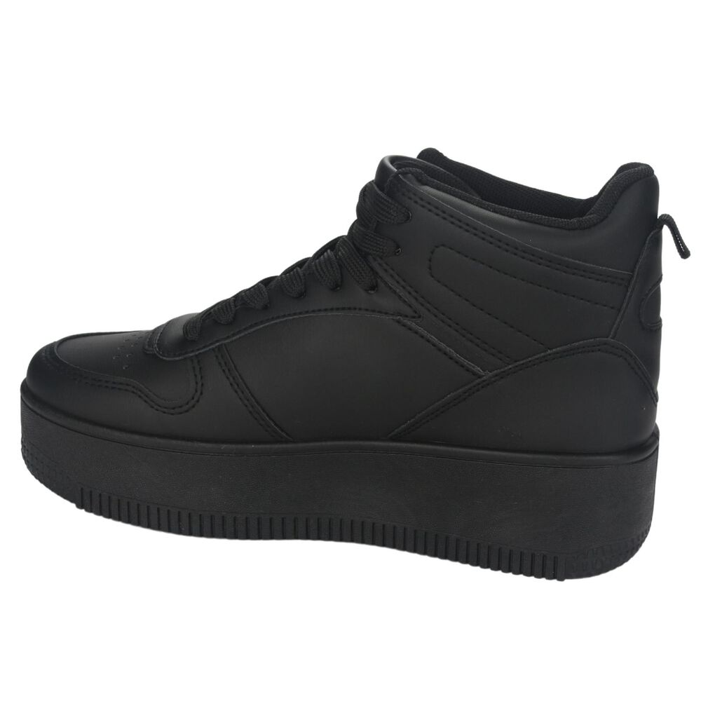 Zapatilla Chalada Mujer Metta-8 Negro Plataforma image number 1.0