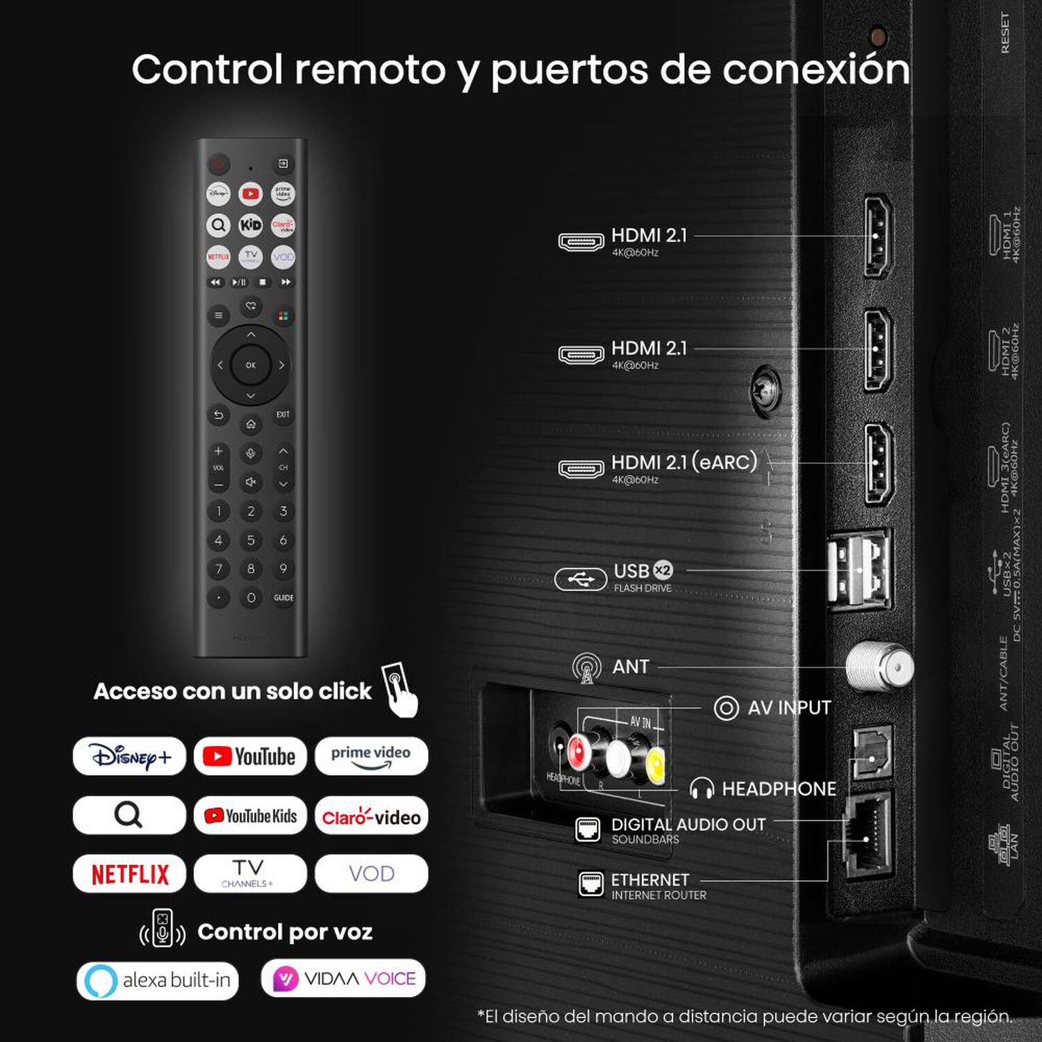 Qled 50" Hisense 50Q6QV / Ultra HD 4K / Smart TV image number 4.0