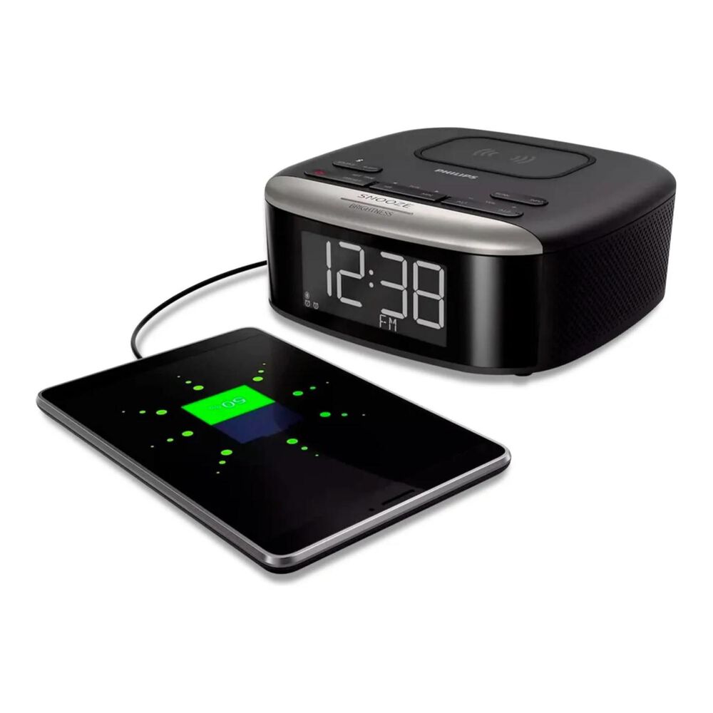 Radio Am Fm Reloj Digital Bluetooth Alarma Ar7606/37 Philips image number 4.0