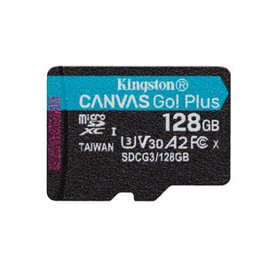 Tarjeta De Memoria Kingston Canvas Go! Plus Microsdxc 128 Gb