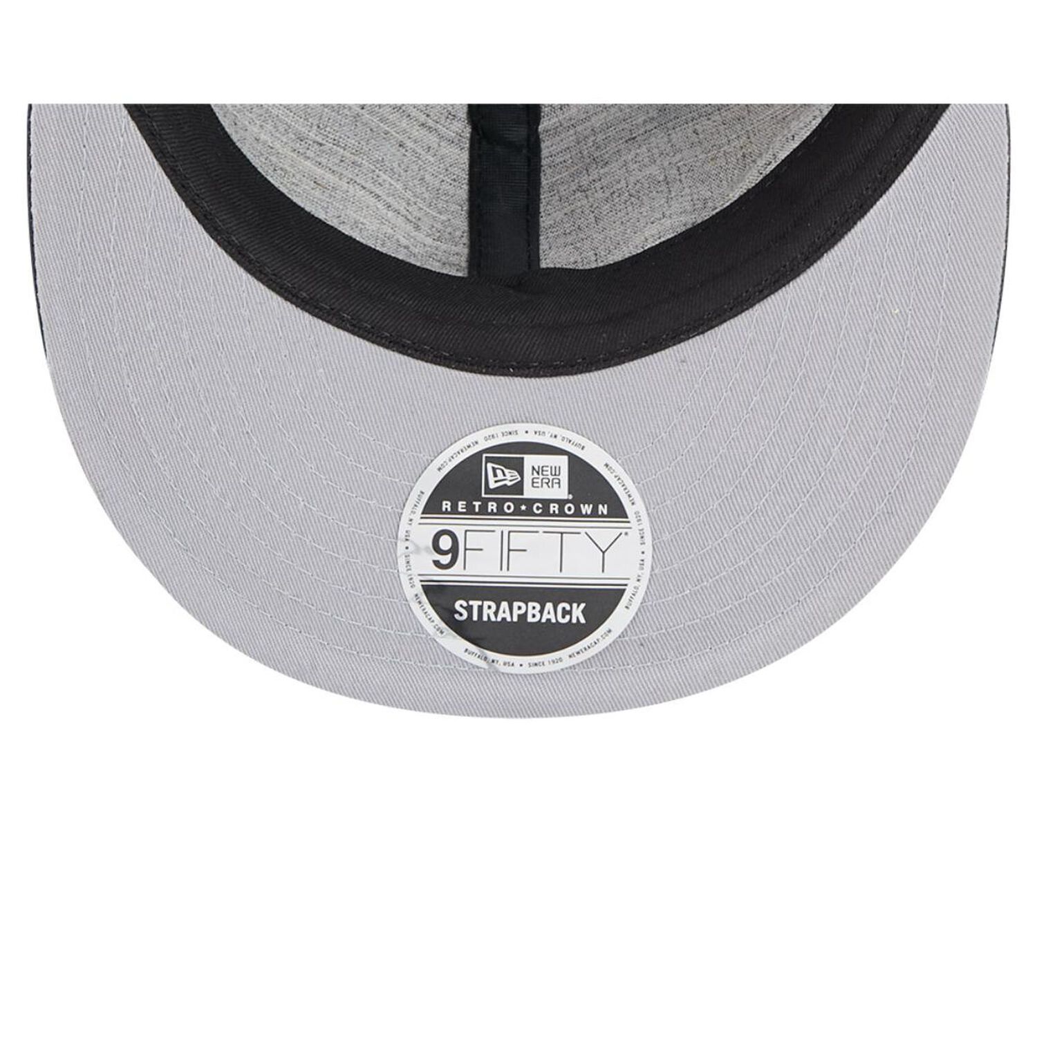 Gorra 9fifty Mlb Los Angeles Dodgers Genuine Leather Black image number 6.0