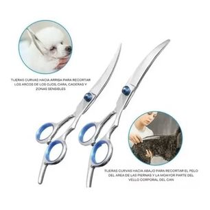 Juego De Tijeras De Aseo Para Mascotas Con 4 Tijeras 1 Peine