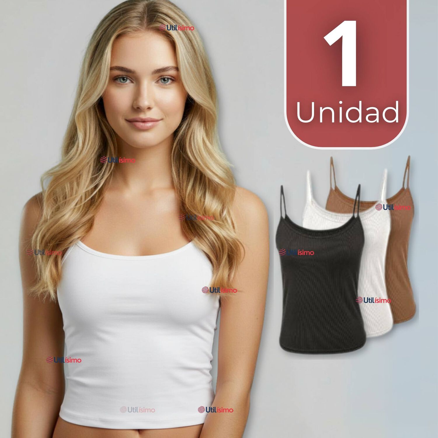 Polera Camiseta Pabilo B&aacute;sica Lisa El&aacute;stica Algod&oacute;n Mujer Colores Surtidos image number 0.0