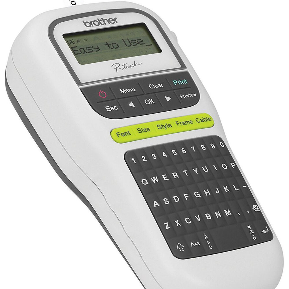 Rotulador Portátil Brother 3 Fuentes 20mm/seg Visor Lcd Gris image number 3.0