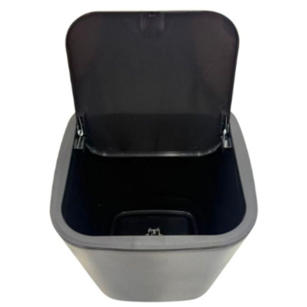 Cesto De Basura Negro 28x21.5 Cm image number 1.0