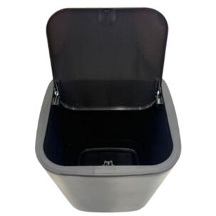Cesto De Basura Negro 28x21.5 Cm