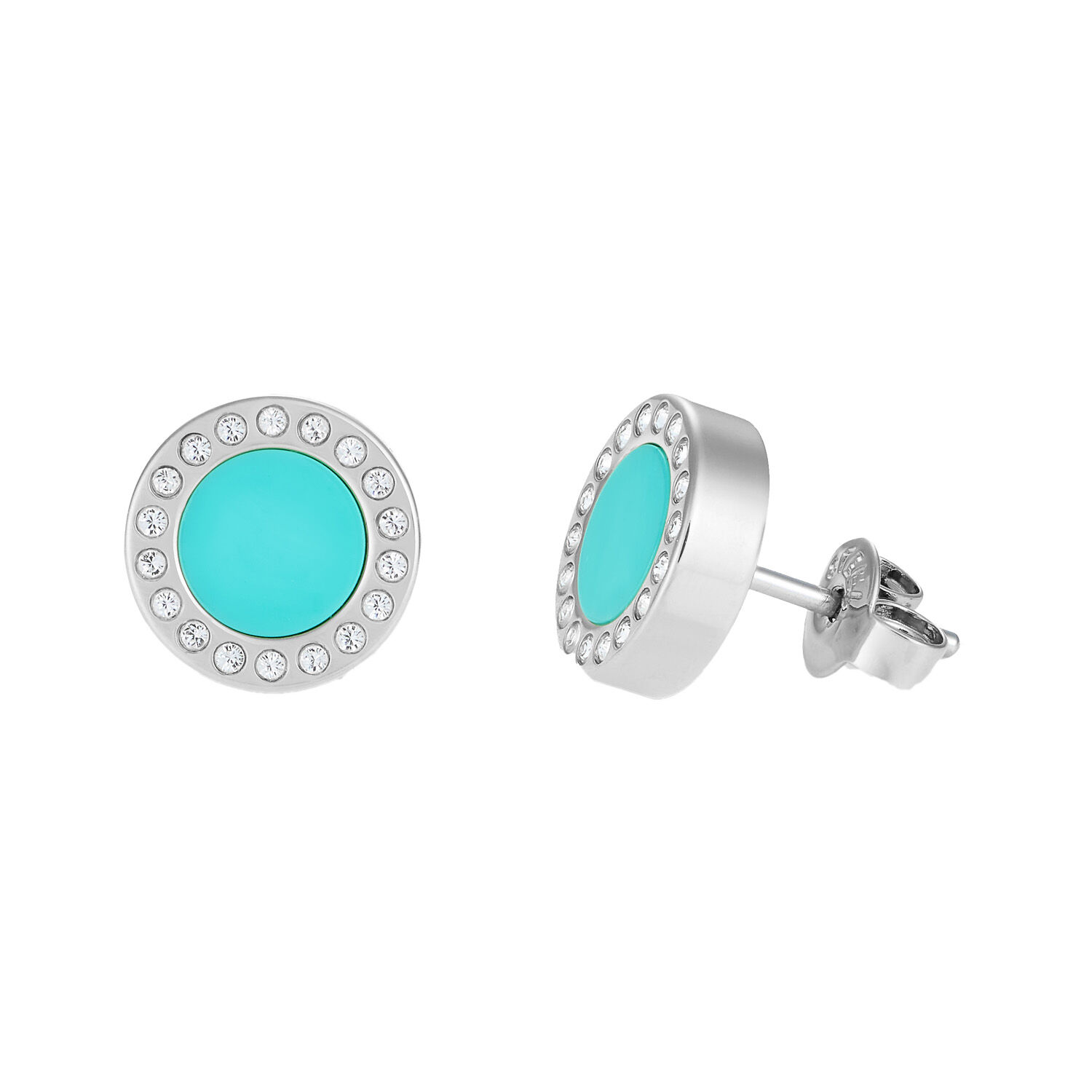 Aros Jason Hyde Turquesa Mujer image number 0.0