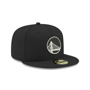 Gorra 59fifty Golden State Warrior Nba Clásicos Negro