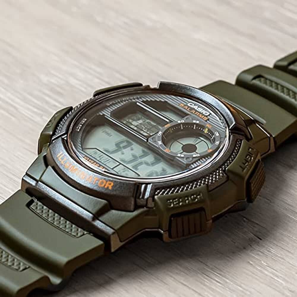 Reloj De Hombre Casio Musgo Ae-1000w-3avdf Classic Style image number 3.0