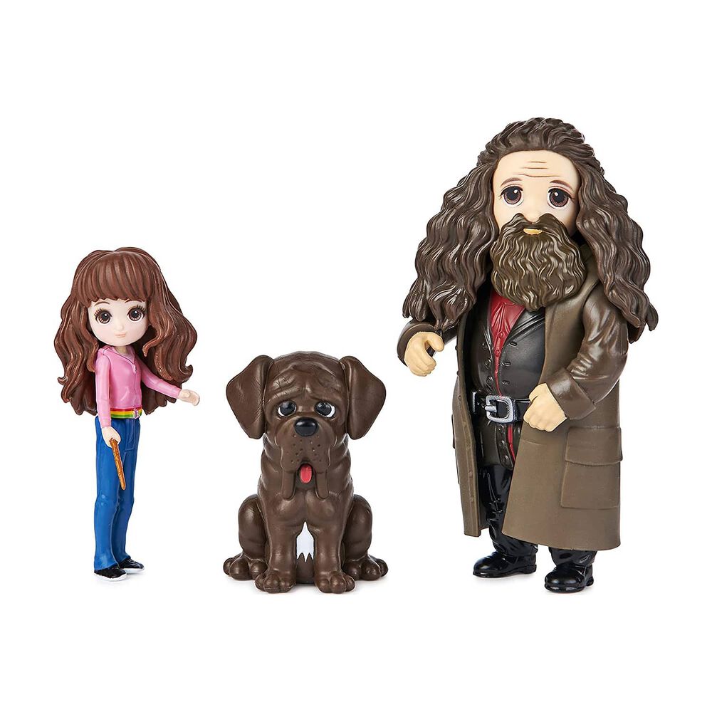 Figura De Colecci&oacute;n Hermione Y Hagrid - Harry Potter Magia image number 0.0