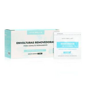 Caja De Cien Sobres Con Algod&oacute;n Removedores De Esmalte Permanente