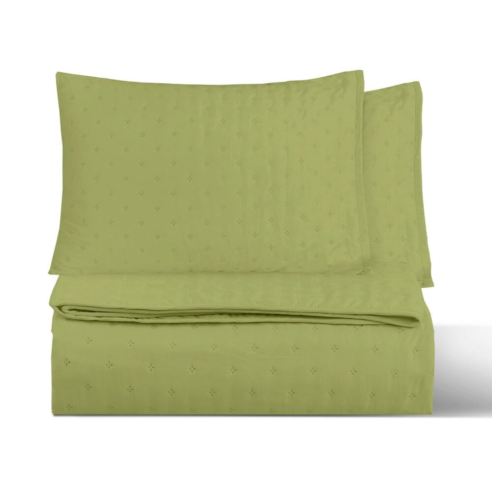 Cubrecama Quilt Reversible Queen 220 X 240 Cm Color Oliva Delux Collection Martin&eacute; image number 0.0