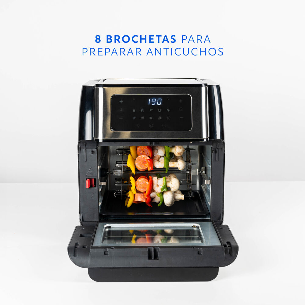 Freidora De Aire Air Fryer Full 10 L Easyways image number 4.0