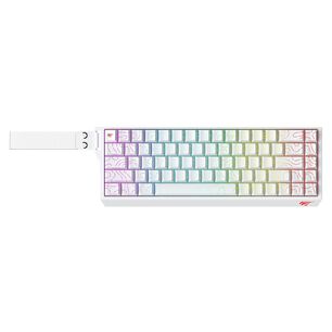 Teclado Mec&aacute;nico Gamer Compacto Rgb Kb922lb Blanco Havit