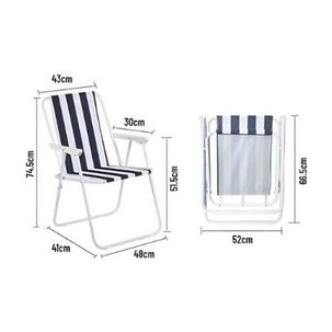 Silla De Playa O De Camping Plegables