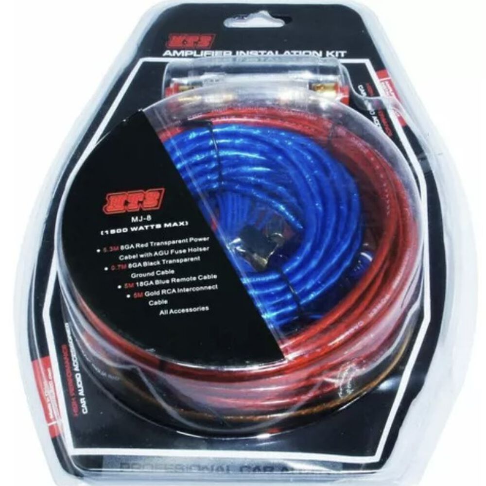 Kit Cables Para Amplificador Subwoofer 1500w Auto image number 2.0
