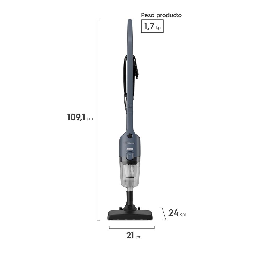 Aspiradora Vertical Electrolux Stk21 / 1.3 Litros / 1250 Watts, foto 3