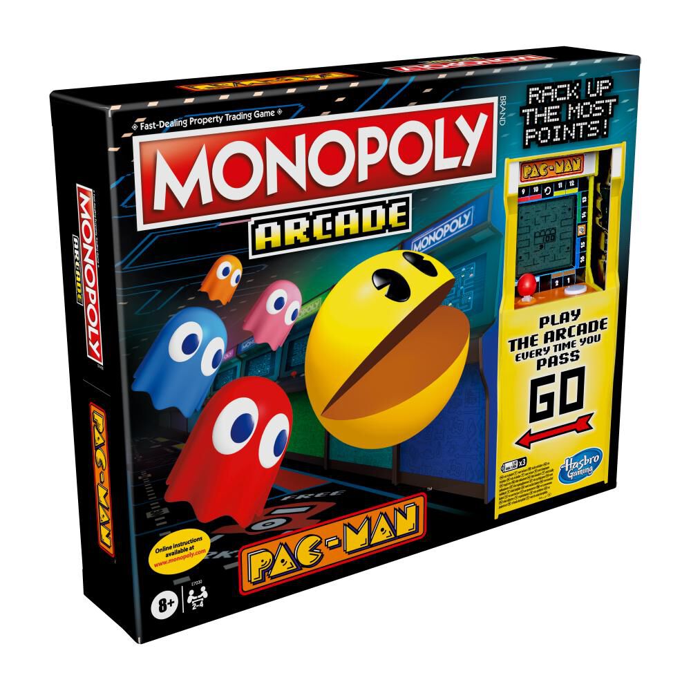 Juegos Familiares Monopoly Arcade Pacman image number 0.0