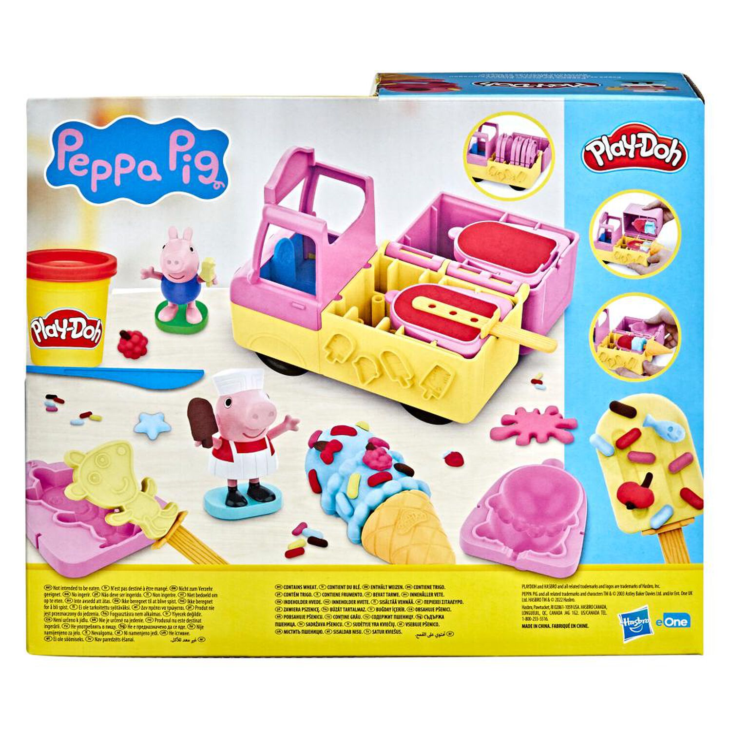 Set Masas Play Doh Peppa Pig Cami&oacute;n De Helados image number 3.0