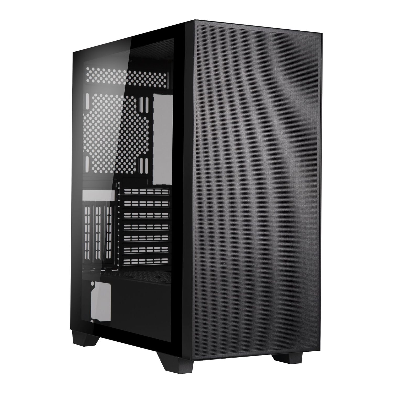 Gabinete Bitfenix/ ​​flow Atx / 4 Ventiladores/ Negro image number 0.0