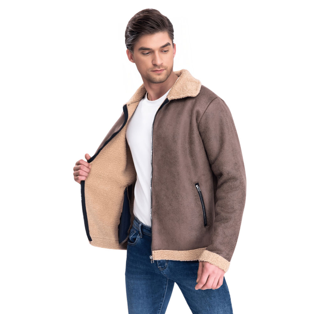 Chaqueta Ecocuero Soft Boston Hombre image number 1.0