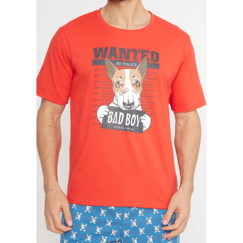 Pijama Hombre Corto Kayser image number 2.0