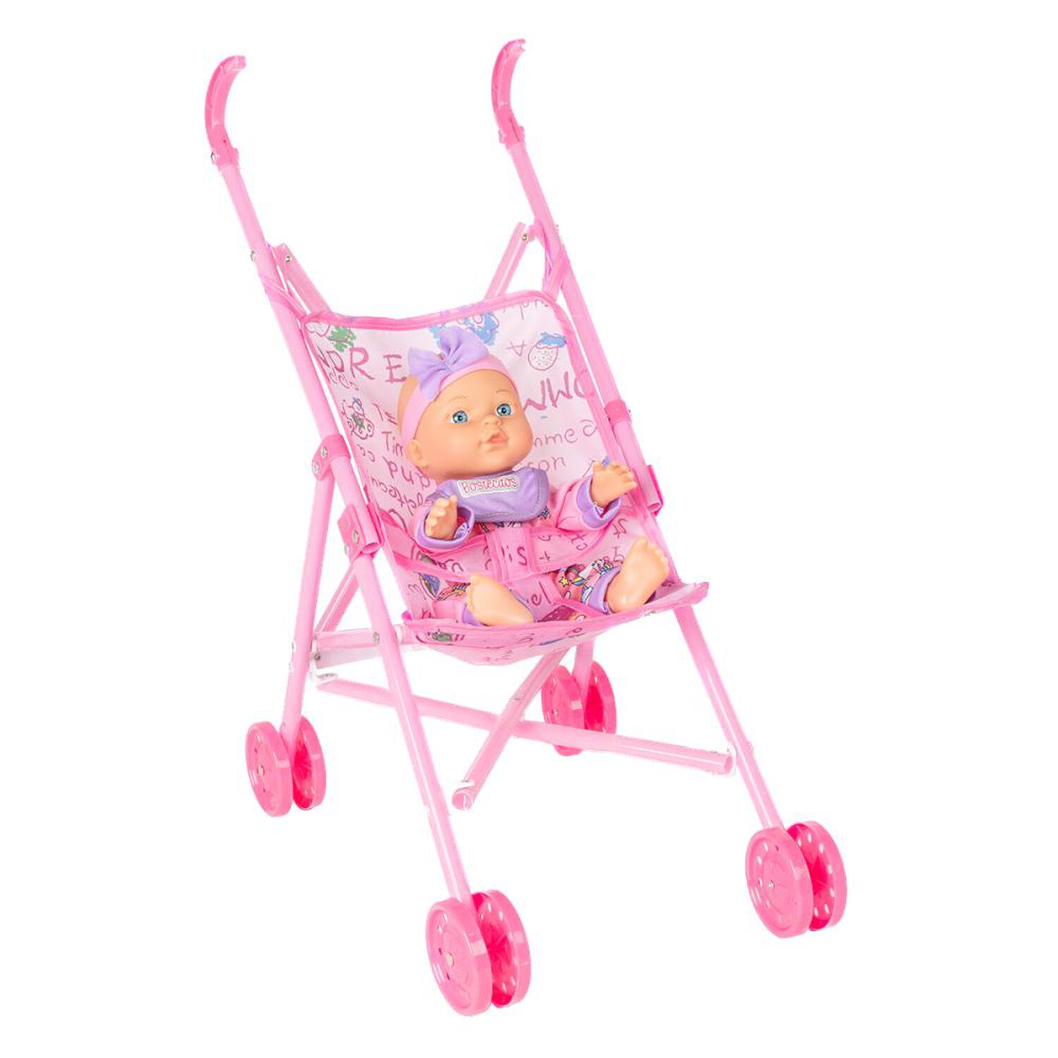 Mu&ntilde;eca Babydoll Bostecitos Abc 30cm W/3 Acc image number 3.0