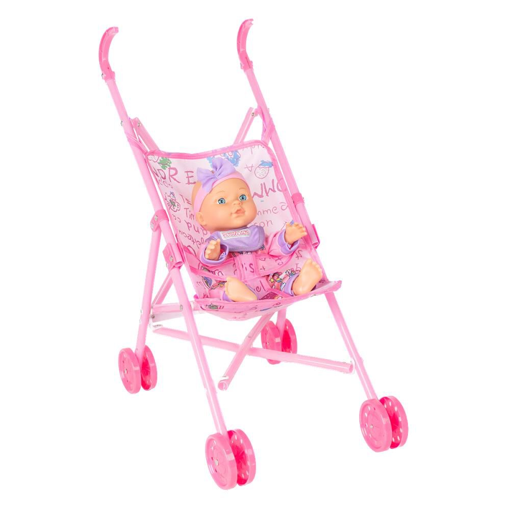 Muñeca Babydoll Bostecitos Abc 30cm W/3 Acc image number 3.0