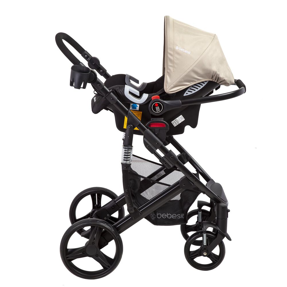 Coche Cuna Travel System Quest Beige Bebesit image number 3.0