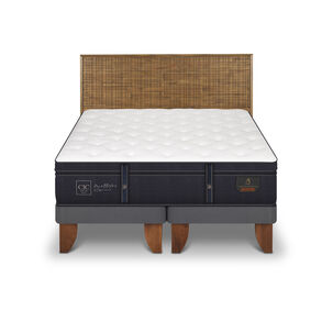 Cama Europea Cic Adria / 2 Plazas / Base Dividida + Respaldo
