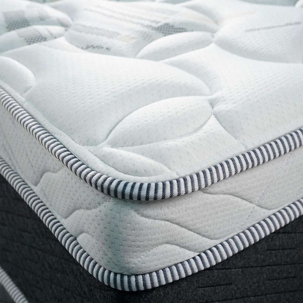 Cama Europea Celta Everest / 2 Plazas / Base Dividida + Set De Maderas image number 2.0