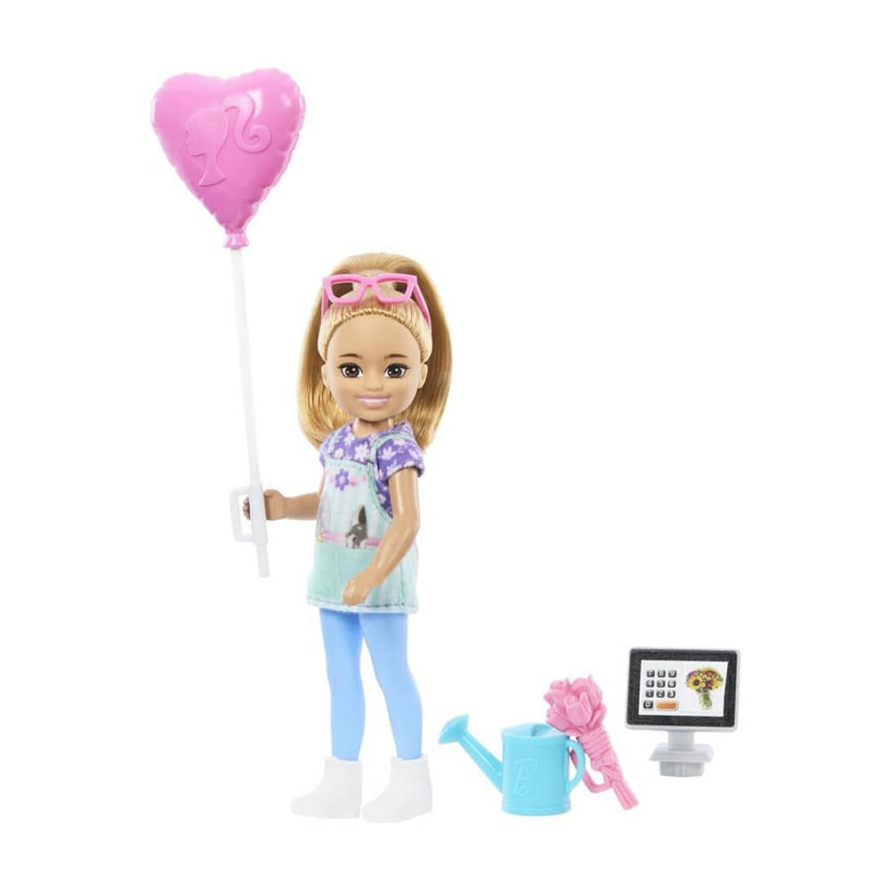 Barbie Chelsea Aprendiendo Profesiones Florista Mattel image number 0.0