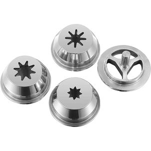 Kit Accesorios Para Churros Ecobeck Acero Inox 4 Piezas