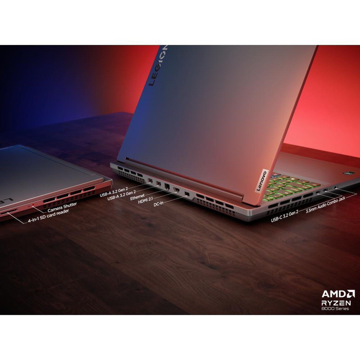 Notebook Gamer 16" Lenovo Legion Slim 5 / AMD Ryzen 7 / 16 GB RAM / Nvidia Geforce RTX 4060 / 1TB SSD image number 6.0