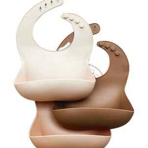 Babero De Silicona Sin Bpa