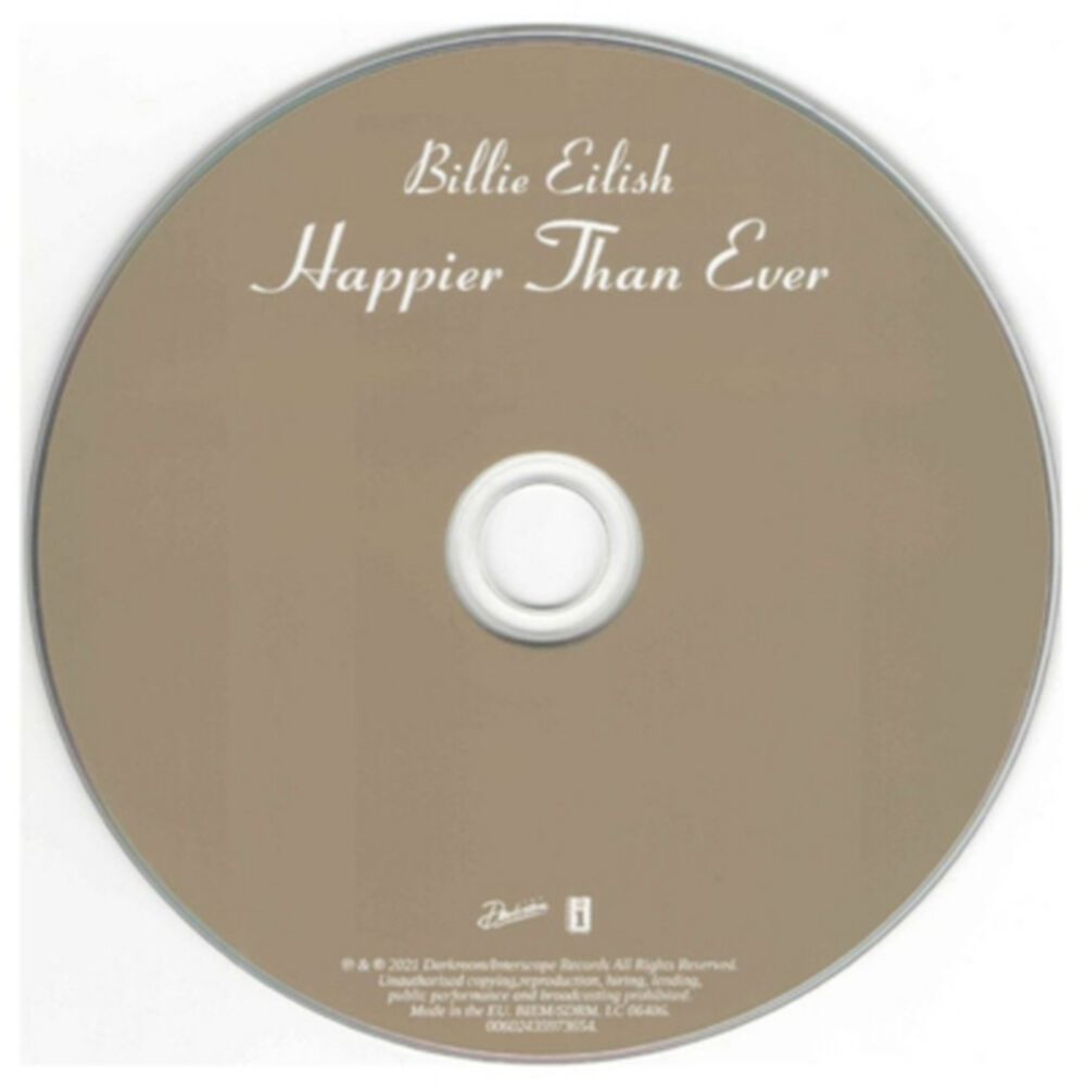 Billie Eilish - Happier Than Ever(digipack) | Cd image number 2.0
