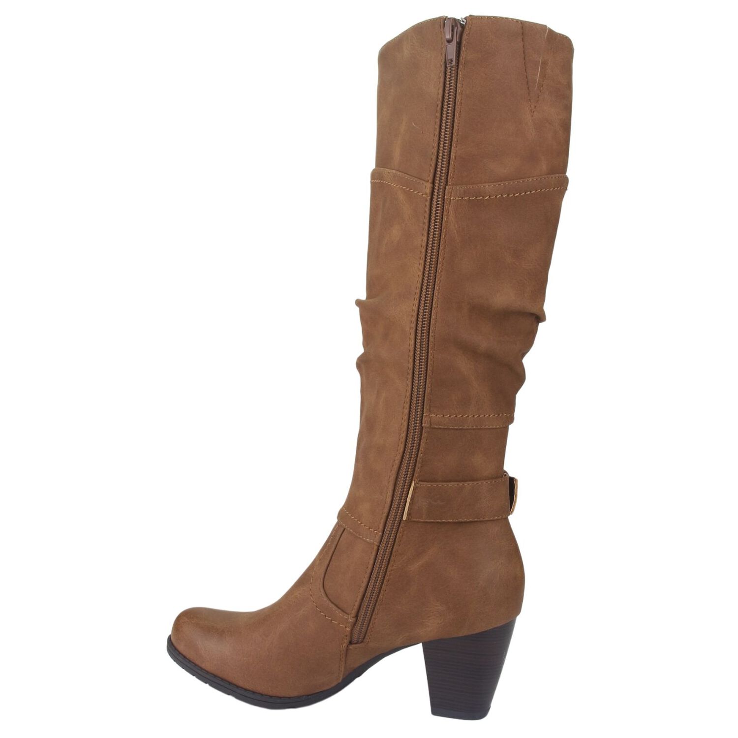 Bota Chalada Mujer Ceta-4 Tan Casual image number 1.0