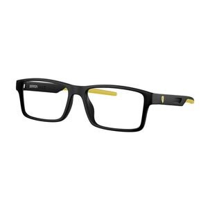 Lentes &Oacute;pticos Negro Mate Scuderia Ferrari