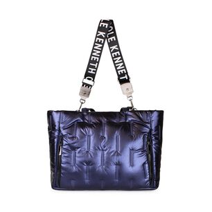 Bolso Mujer Azul Metalizado Pipertote Kenneth Cole