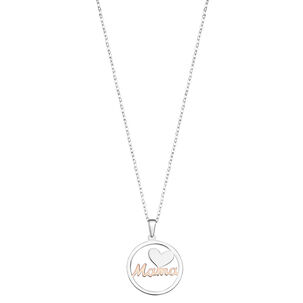 Collar Lp3404-1/1 Lotus Silver Mujer Mothers Love