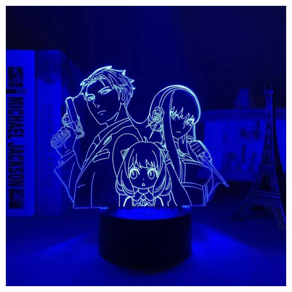 Lampara 3d Anya Loid Forger & Yor Briar Spy X Family image number 3.0