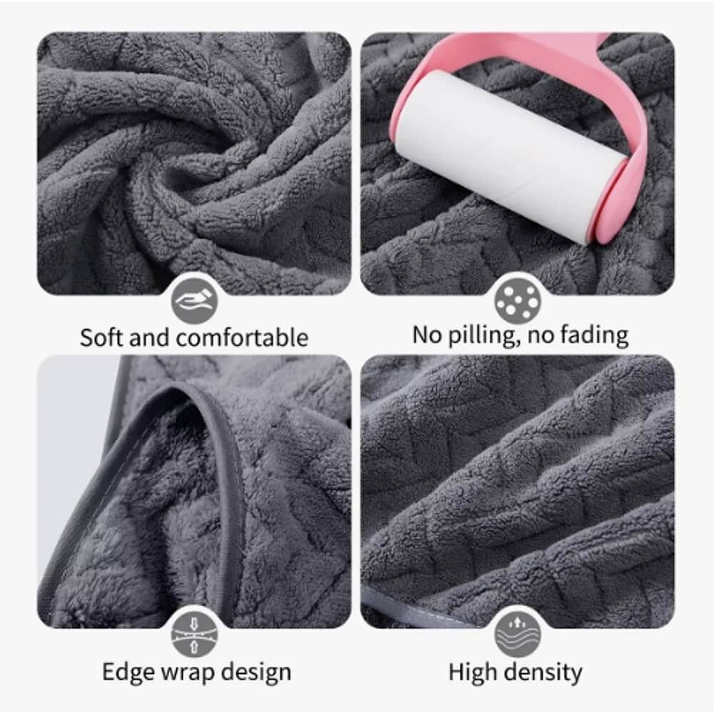 Juego De 2 Toallas De Ba&ntilde;o Altamente Absorbentes image number 2.0