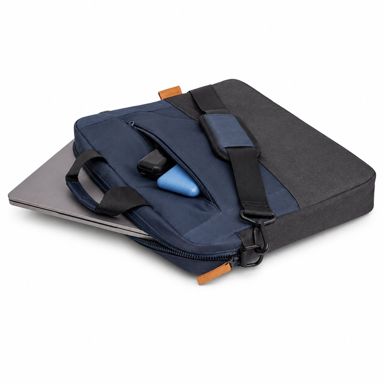 Bolso Notebook Trust Lisboa 16"ultra Delgado Navy Premium image number 5.0
