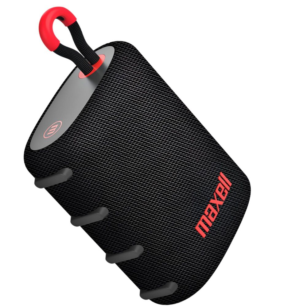 Parlante Portatil Maxell Water Resistant Ipx5 Nomad Black 5w image number 1.0